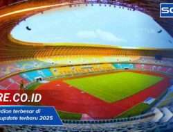 Urutan stadion terbesar di Indonesia update terbaru 2025