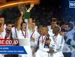 Daftar juara piala interkontinental dari masa ke masa