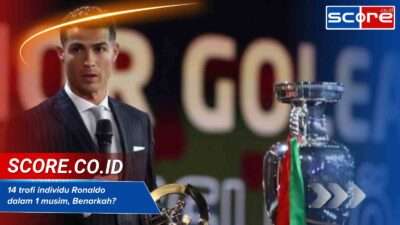 14 trofi individu Ronaldo dalam 1 musim, Benarkah?