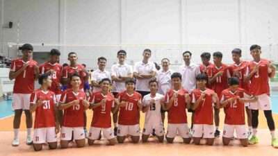 Timnas Voli Putra Indonesia U 16 Targetkan Masuk Empat Besar