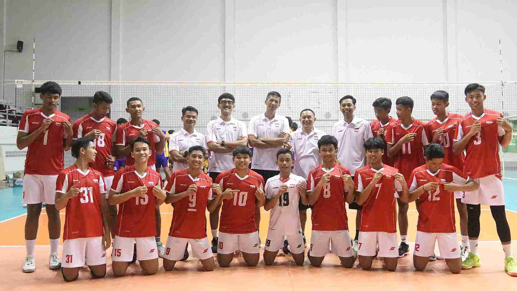 Timnas Voli Putra Indonesia U 16