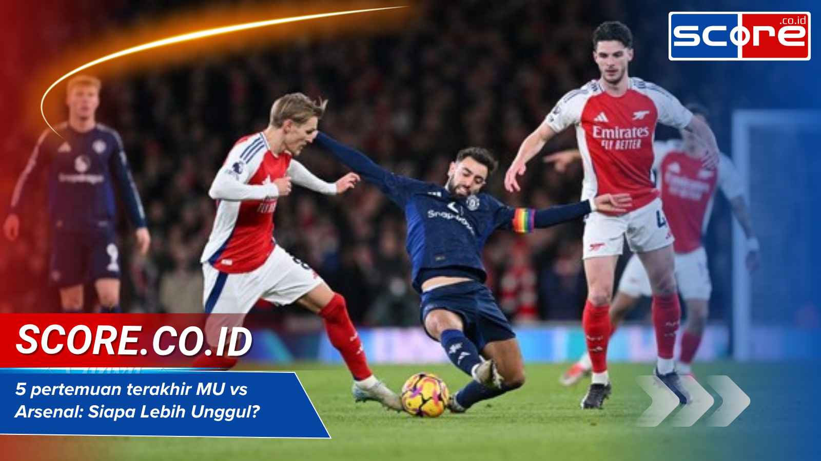 5 pertemuan terakhir MU vs Arsenal