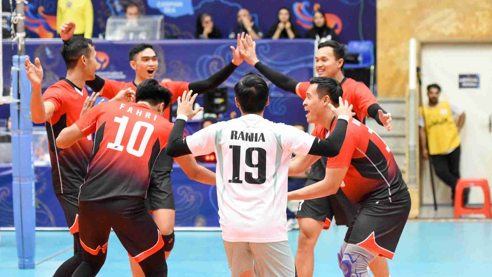 ranking Timnas voli putra Indonesia