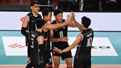 Hasil SEA V league putra Indonesia vs Thailand