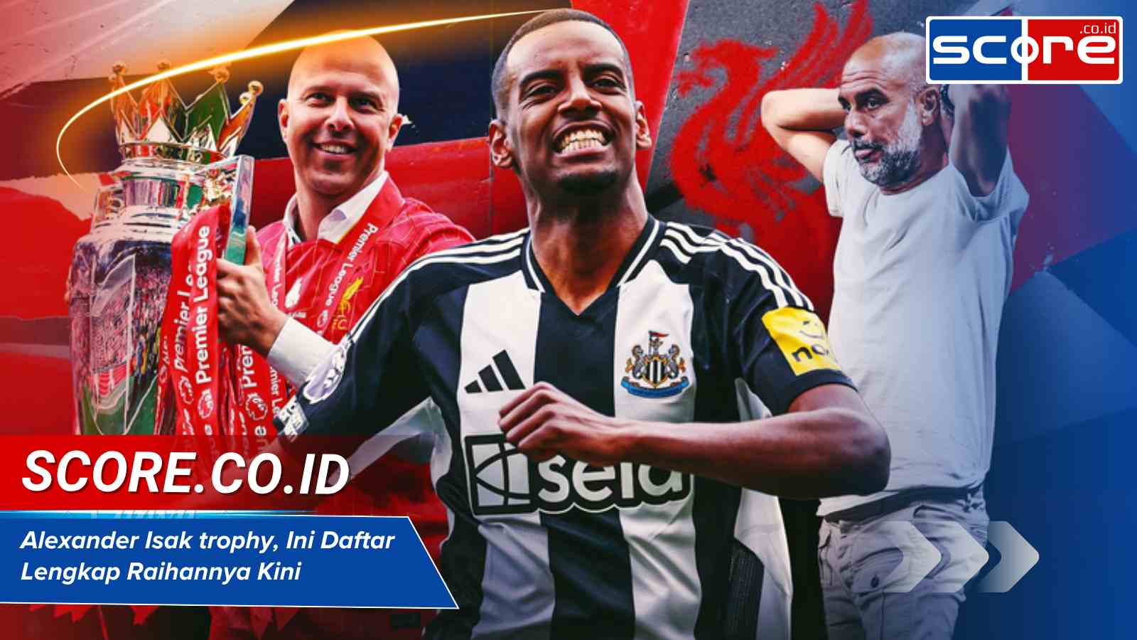 Alexander Isak trophy