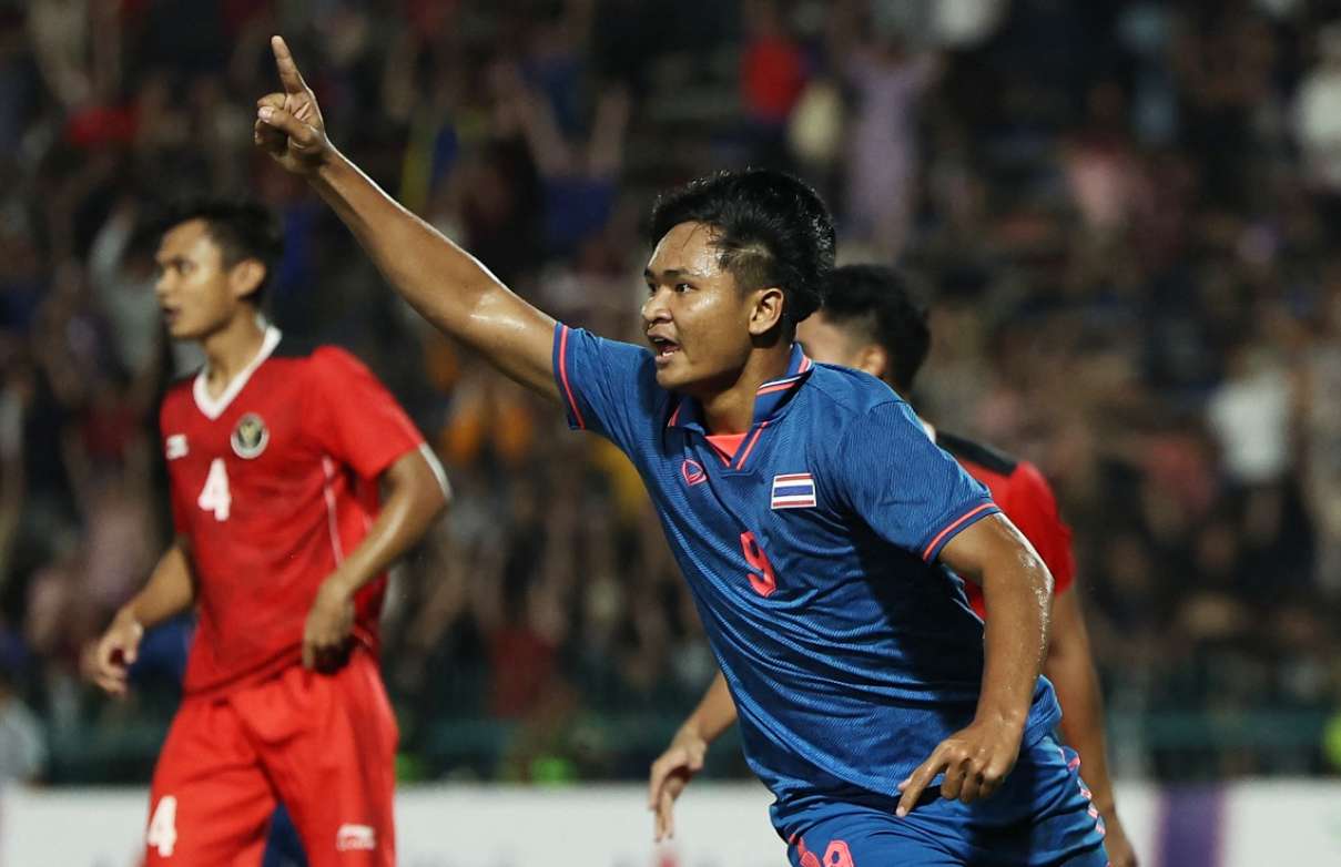 Bintang Thailand U-23 yang berpotensi mengancam lawan di turnamen.