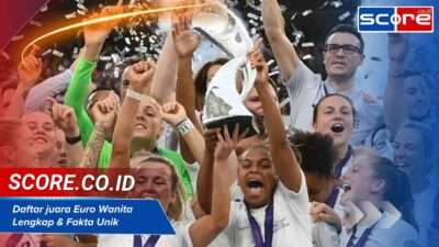 Daftar juara Euro Wanita Lengkap & Fakta Unik Terbaru