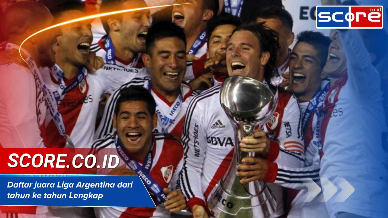 Daftar juara Liga Argentina dari tahun ke tahun