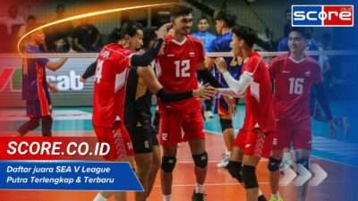 Daftar juara SEA V League Putra