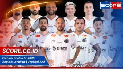 Formasi Santos Fc 2025