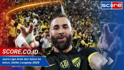 juara liga arab dari tahun ke tahun