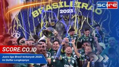 juara liga brasil terbanyak 2025