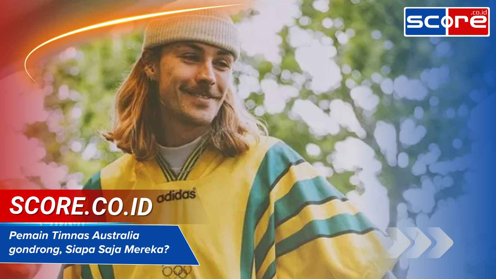 Pemain Timnas Australia gondrong