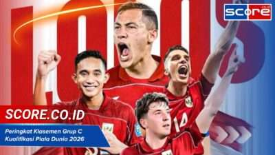 Peringkat Klasemen Grup C