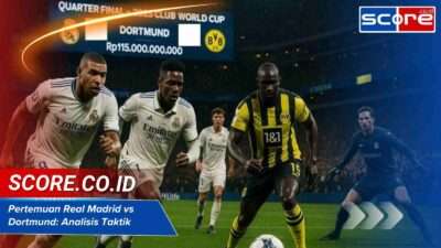 Pertemuan Real Madrid vs Dortmund