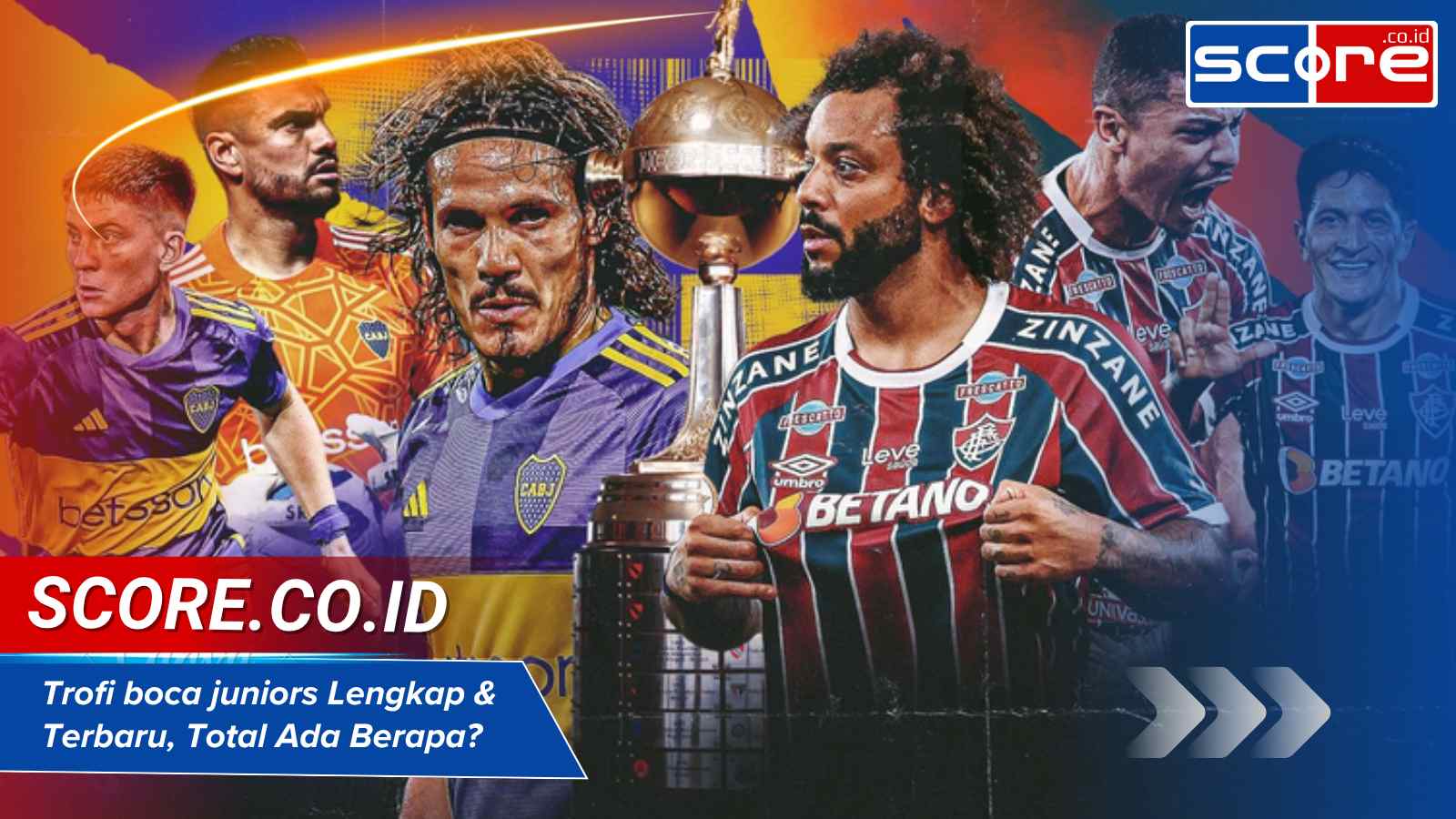 Trofi Boca Juniors Lengkap