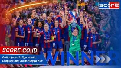 daftar juara la liga wanita