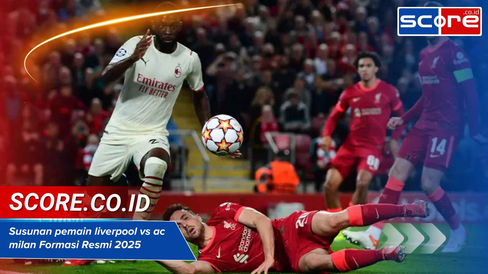 susunan pemain liverpool vs ac milan