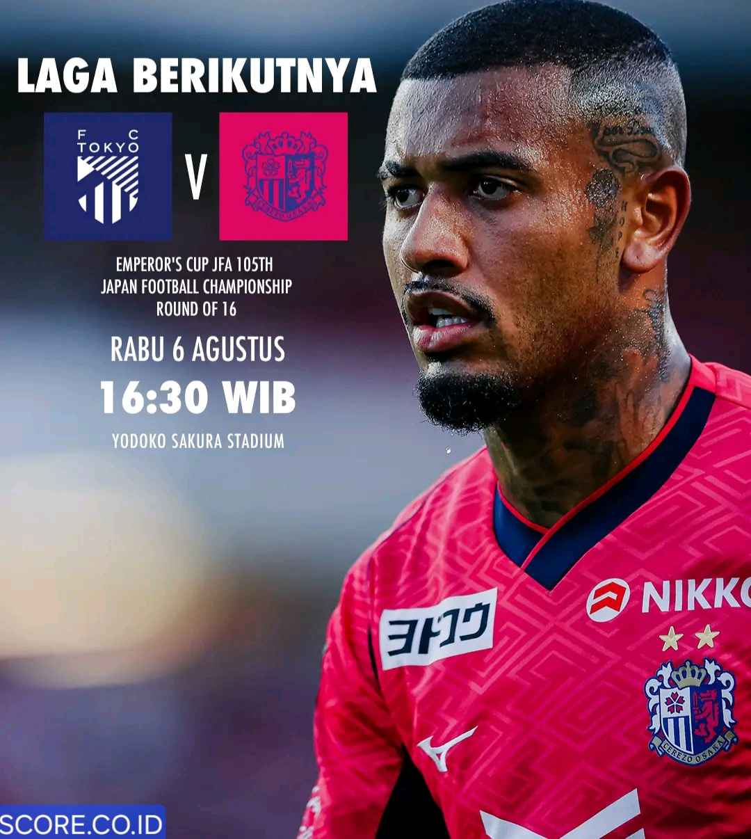 Prediksi Skor Tokyo vs Cerezo Osaka di Jepang Cup 2025