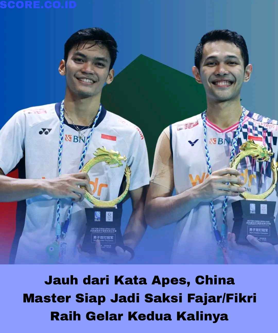 Fajar/Fikri Raih Gelar