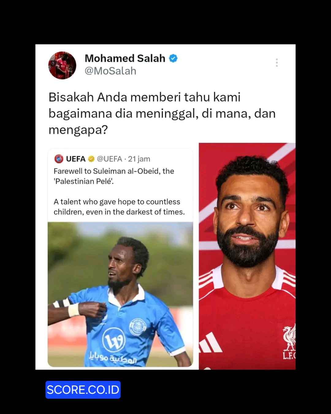 Legenda Sepakbola Palestina Meninggal Ditembak Israel