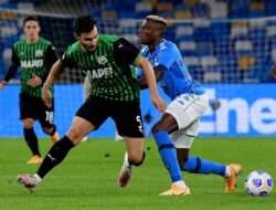 Prediksi Skor Sassuolo vs Napoli Liga Italia Seria A, 23 Agustus 2025 Pukul 23.30 WIB