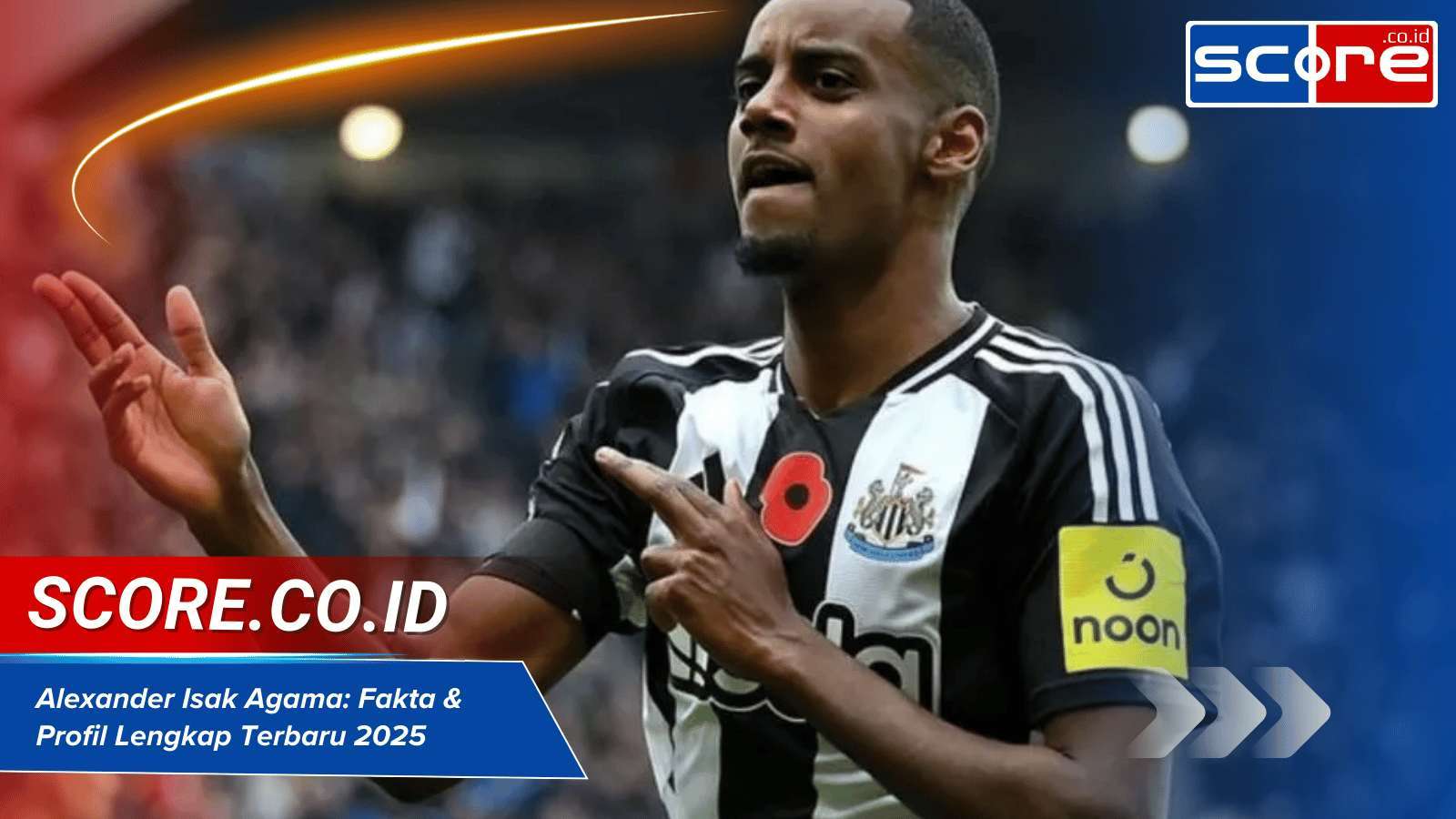 Alexander Isak Agama