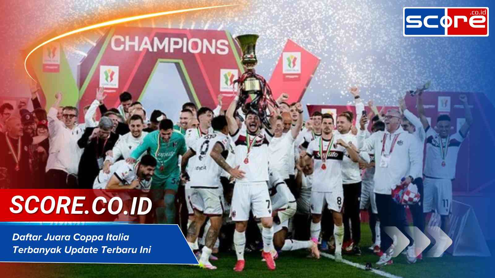 daftar juara coppa italia terbanyak