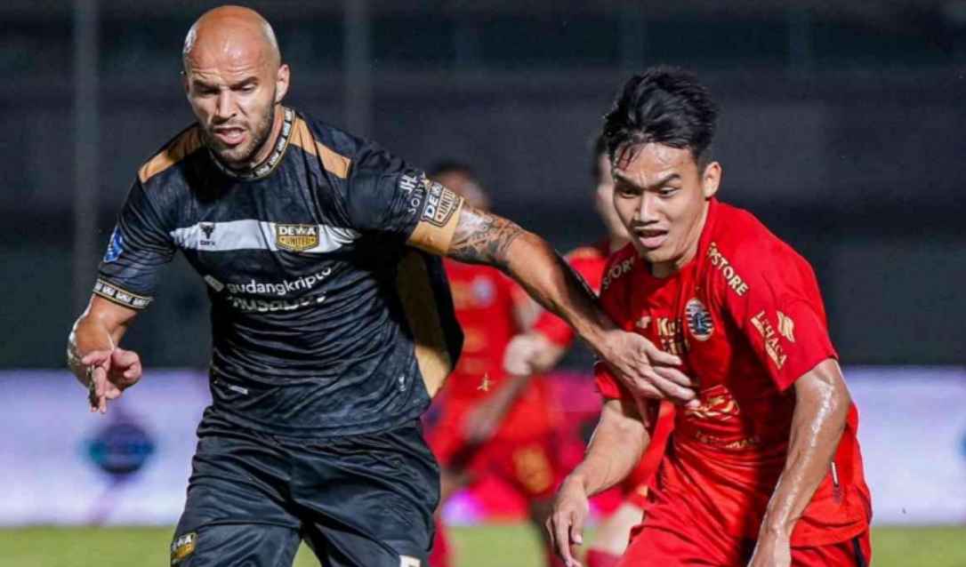 Data Lengkap Duel Sengit Persija vs Dewa United!