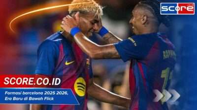 Formasi barcelona 2025 2026