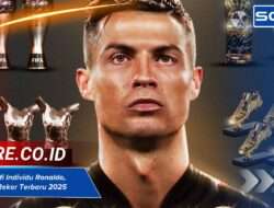 Jumlah Trofi Individu Ronaldo, Termasuk Rekor Terbaru 2025