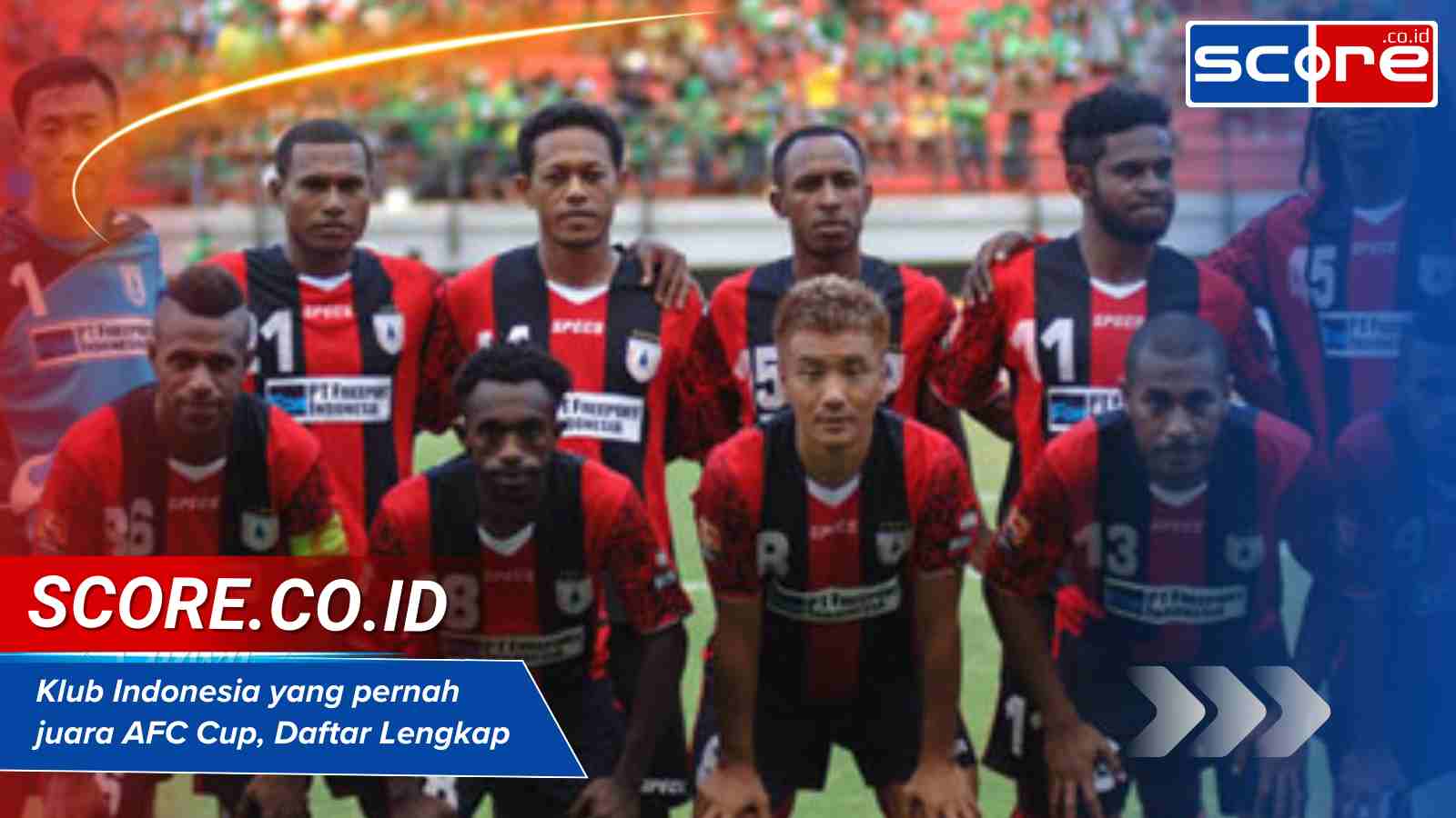 Klub Indonesia yang pernah juara AFC Cup, Daftar Lengkap