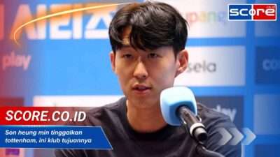 son heung min tinggalkan tottenham