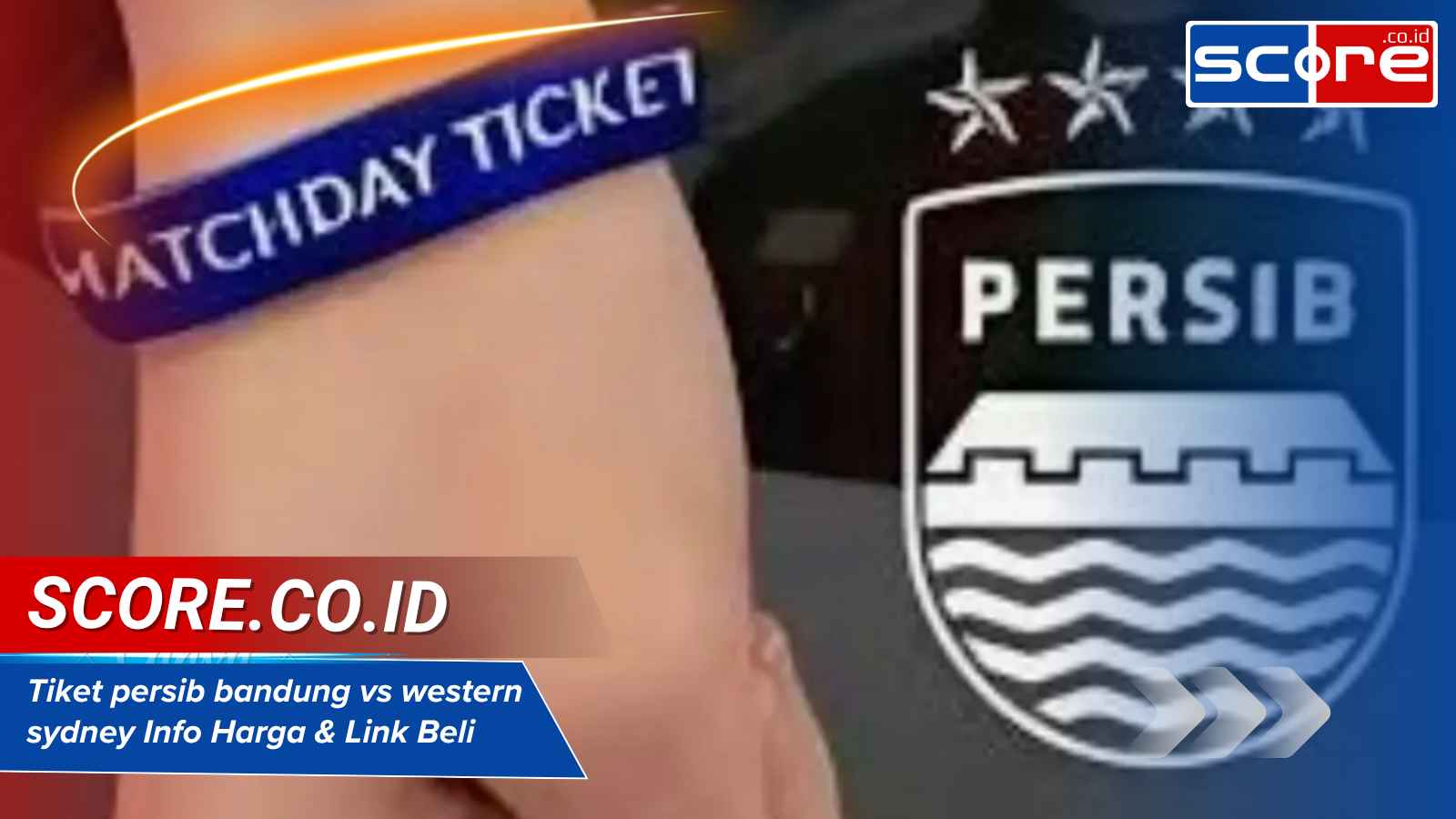 tiket persib bandung vs western sydney