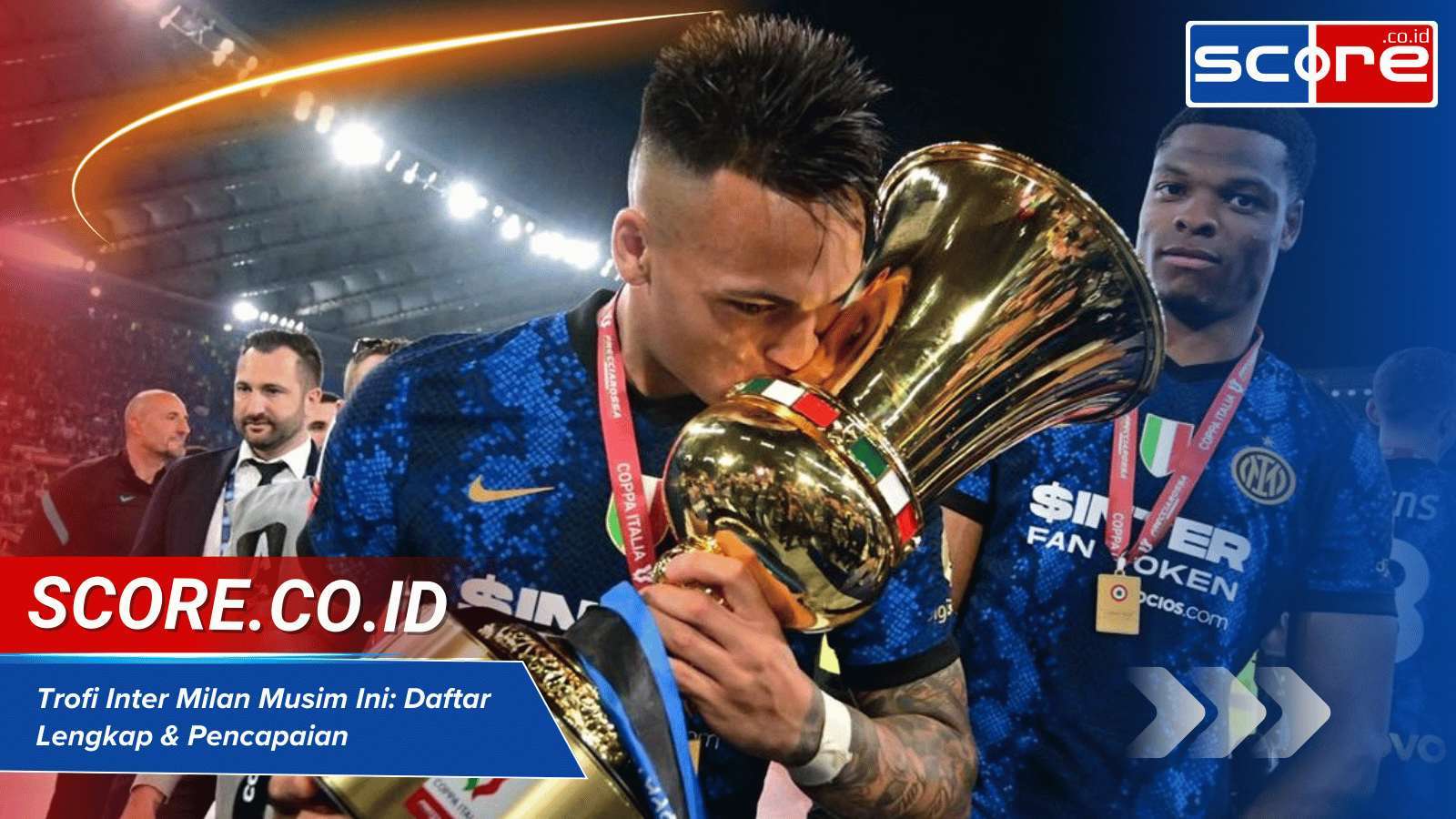 Trofi Inter Milan Musim