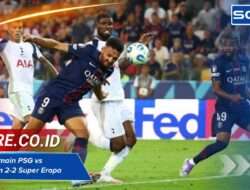 Rating Pemain PSG vs Tottenham 2-2 Super Eropa Ulasan ahli