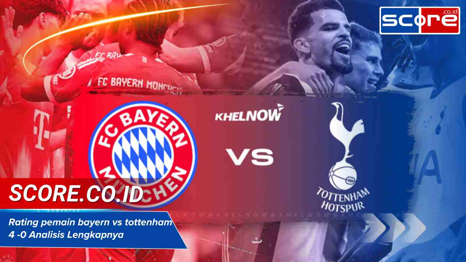 Rating Pemain Bayern vs Tottenham