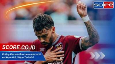 rating pemain bournemouth vs west ham