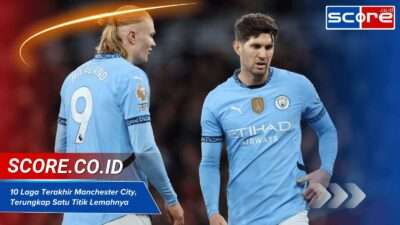 10 Laga Terakhir Manchester City, Terungkap Satu Titik Lemahnya