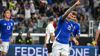 Hasil Pertandingan Italia vs Estonia, Pesta Gol yang Menegangkan!