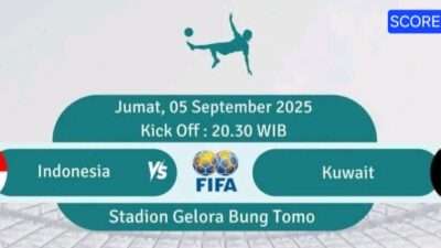 Taiwan Lawan Indonesia di FIFA Friendly Match 2025