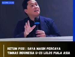 Erick Thohir Ungkap Tegas Indonesia Masih Bisa Lolos Piala Asia U23 2026