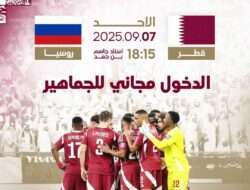 Prediksi Skor Qatar vs Rusia: Laga Perdana Golden Eagle Setelah Dihukum FIFA 3 Tahun