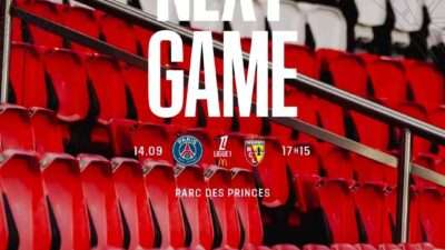 Prediksi Skor PSG vs Lens Pekan ke-4 Ligue 1