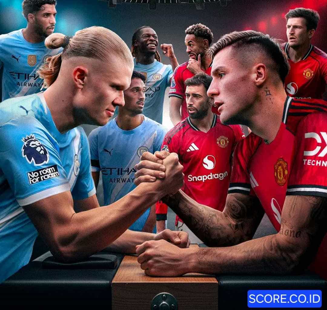 Statistik MU vs City yang DIrangkum