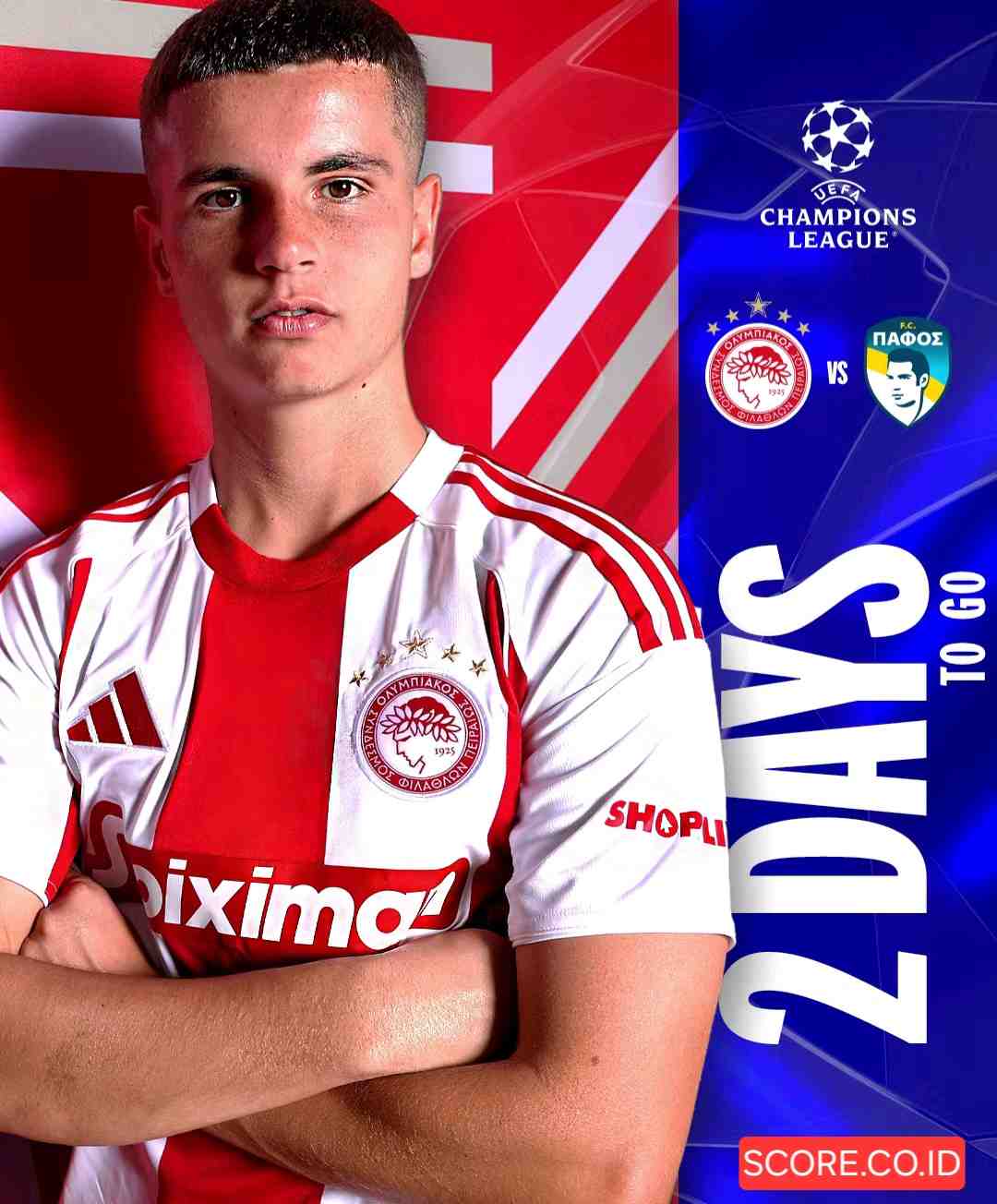 Prediksi Skor Olympiacos vs Pafos