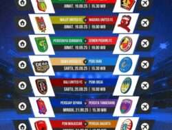 Jadwal Super League Pekan 6 yang Dimulai Jumat 19 September 2025