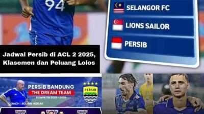 Jadwal Persib di ACL 2 2025, Klasemen dan Peluang Lolos