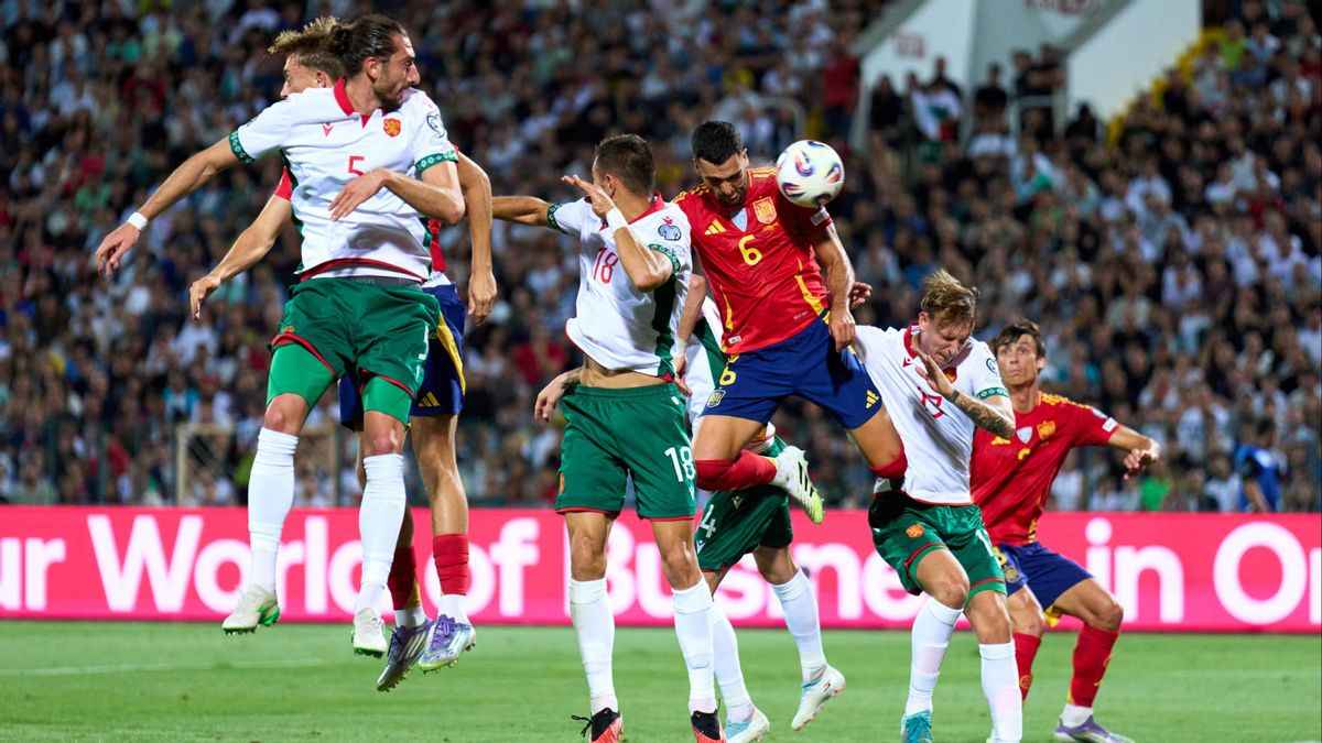 Hasil pertandingan Bulgaria vs Spanyol