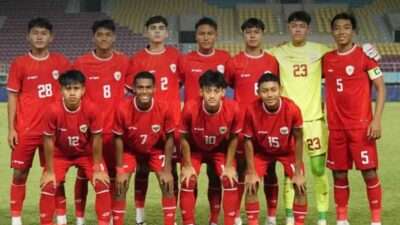 Laga Uji Coba Timnas Indonesia U 17 Menghadapi Macedonia Utara di Sela TC